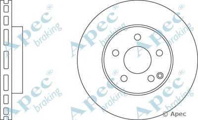 APEC BRAKING dsk2195 -  Тормозной диск